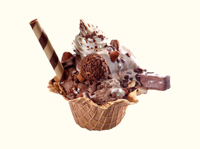 ferrero sundae